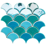 Интернет-знаменитость марокканская B & B вентиляция в форме драконов шкала рыбной рыбы Мозаика плит