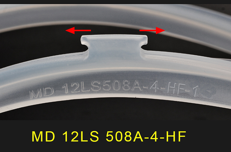 美的电压力锅配件MY-12LS506A/MY-12LS607A/MY-12LS507A密封圈 - 图2