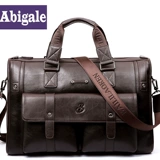 Бизнес-ноутбук, мужская вместительная и большая сумка на одно плечо, ретро ноутбук, бизнес-версия