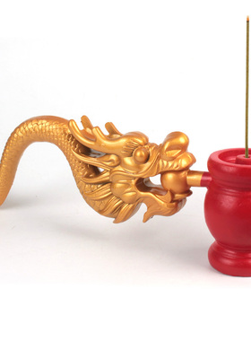 树脂手柄香炉科仪手持插一根香上香祭拜手炉