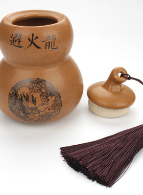 避火龙陶瓷罐瓶摆件厨房在西北角