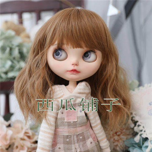 嘎子姐 Blythe 小布娃娃 假发 长发合集 只是假发没头壳高温丝 - 图1