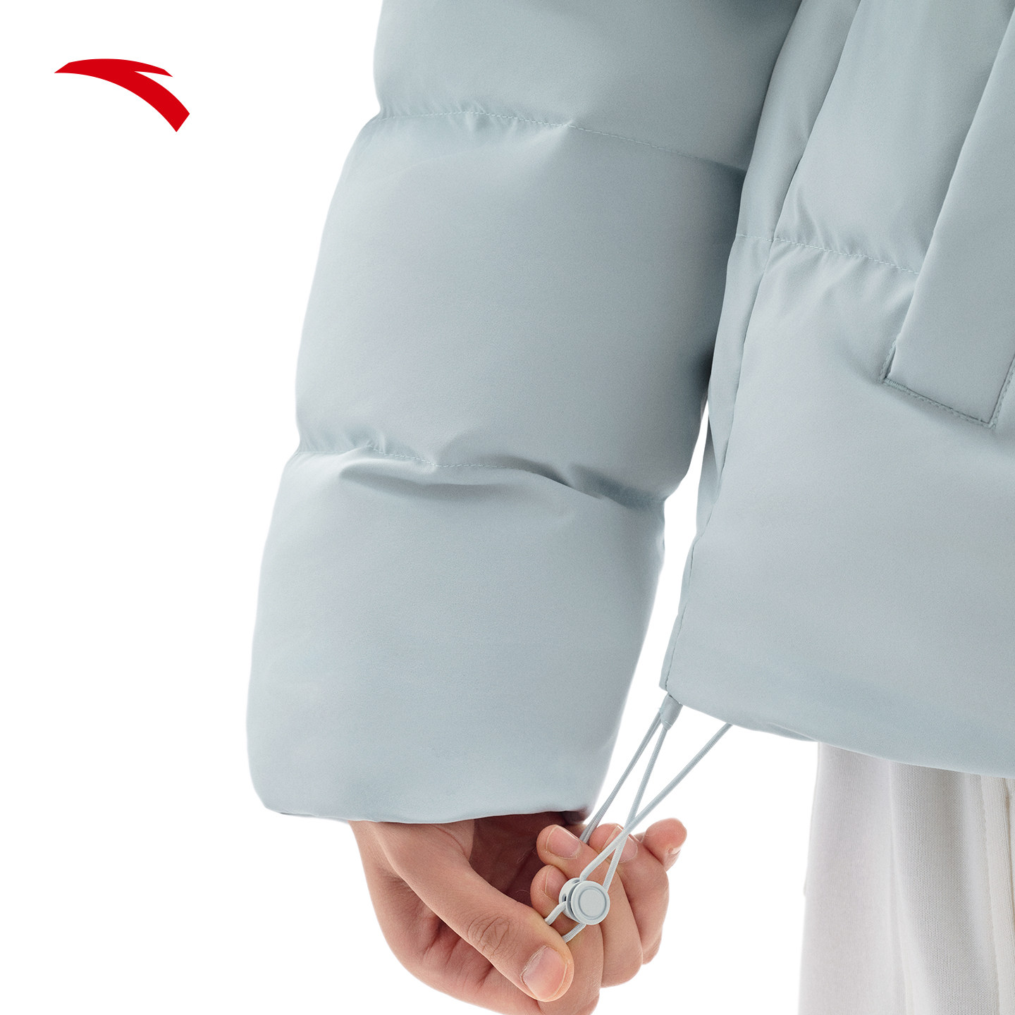 安踏短款羽绒服女士2025新款冬季保暖鸭绒防风连帽休闲面包服外套,淘宝优惠券,粉丝福利购,淘宝优惠卷