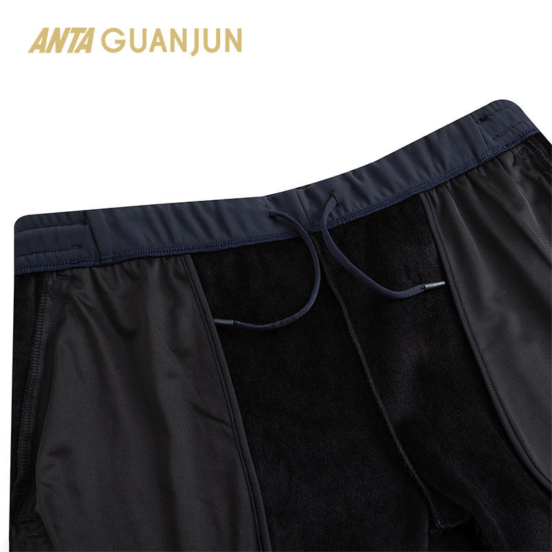 安踏冠军全天候系列丨针织运动长裤男加厚通勤直筒裤子152540305,淘宝优惠券,粉丝福利购,淘宝优惠卷