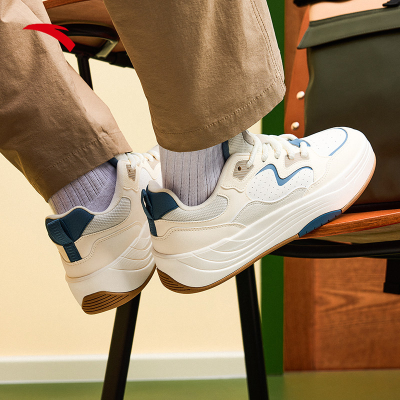 安踏PG7厚底舒适板鞋男冬季新款低帮潮流运动鞋百搭男鞋112538079,淘宝优惠券,粉丝福利购,淘宝优惠卷