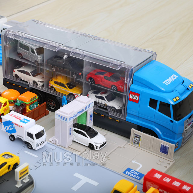 Domeka hamburger fries food transport alloy car mold