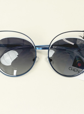 欧美高端品质小众高贵气质女式款太阳镜防紫外防嗮防强光墨镜