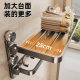 Suction cup towel rack