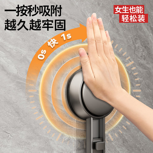 吸盘刀架置物架厨房壁挂式多功能一体家用多层调味料筷子筒收纳架 - 图1