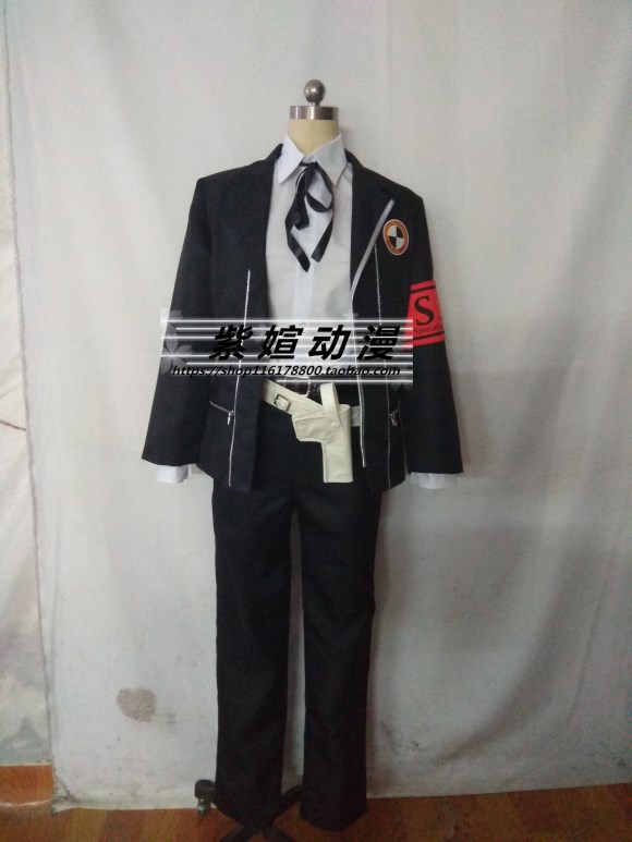 女神异闻录3男主人公 P3结城理鬼太郎cosplay服装定制-图1