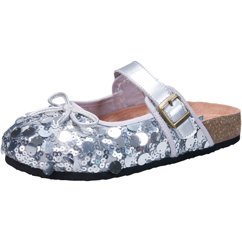 快乐玛丽勃肯鞋女2025夏季新款懒人一脚蹬舒适平底半拖孕妇包头拖,淘宝优惠券,粉丝福利购,淘宝优惠卷