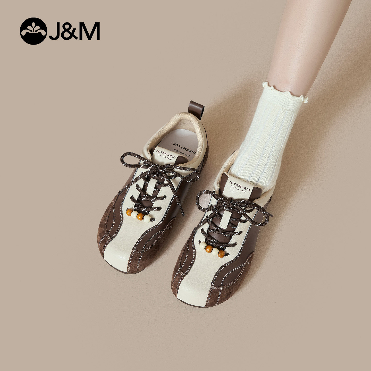 快乐玛丽勃肯鞋女2026春季新款复古平底通勤休闲鞋子百搭德训鞋女,淘宝优惠券,粉丝福利购,淘宝优惠卷