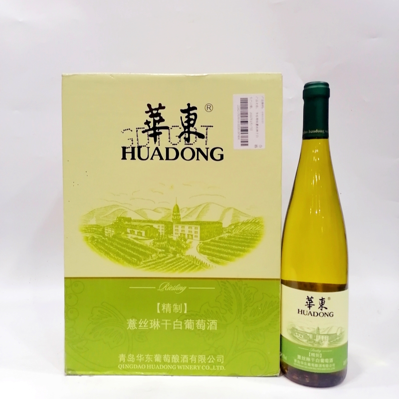 青岛华东葡萄酒精制薏丝琳干白葡萄酒750ml/瓶 - 图0