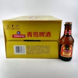 Qingdao пиво Little Grenades Little Brown Gold 258mlx24 Продукты для бутылок Qingdao.