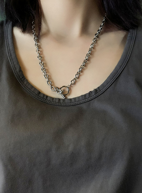 KORKEN原创设计男女百搭OT锁骨链