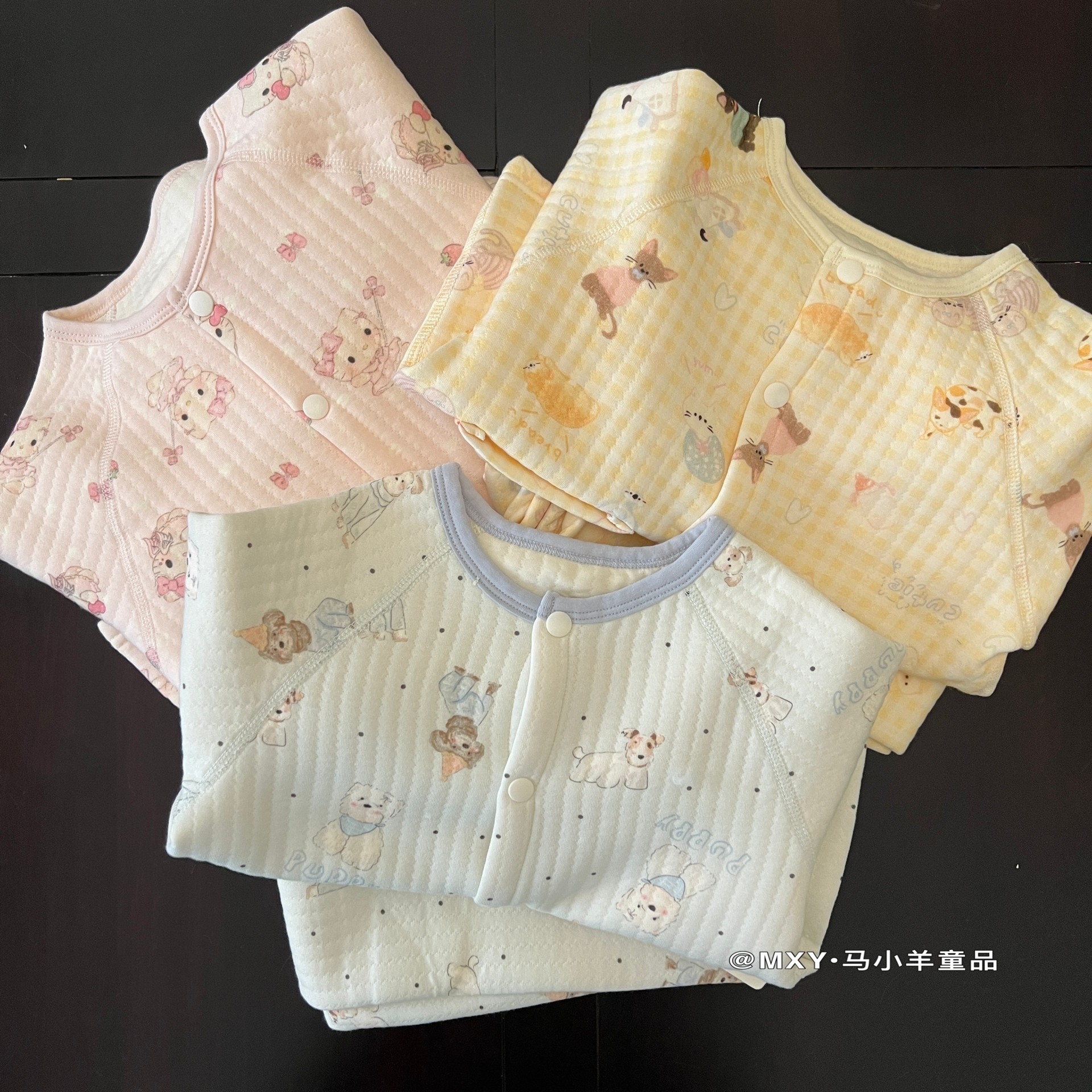 亲子儿童睡衣男女孩宝宝家居服套装空气纯棉长袖秋冬季款保暖内衣,淘宝优惠券,粉丝福利购,淘宝优惠卷