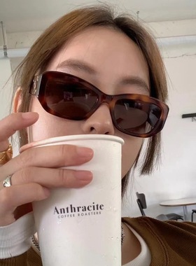 辛芷蕾同款墨镜女玳瑁色