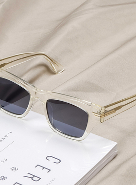 GIGI时髦欧美风显脸小墨镜女复古板材偏光猫眼太阳眼镜高级感开车