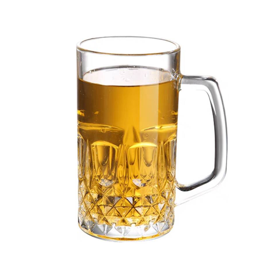 精酿啤酒杯1.5L青岛啤酒大扎壶1升玻璃扎啤杯3斤扎啤壶玻璃鸭嘴壶 - 图3