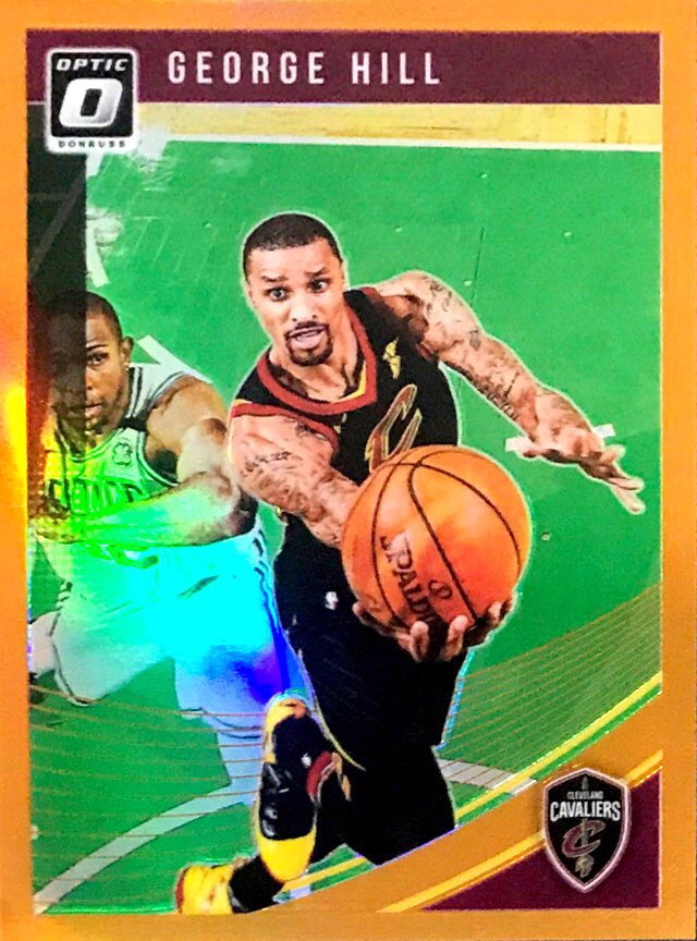 【iR】NBA球星卡 Panini乔治希尔 George Hill限量折射普特-图3