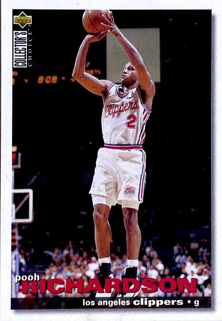 【iR】NBA球星卡 Fleer 普尔 理查德森 Pooh Richardson 普特卡 - 图1