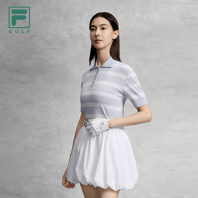 FILA ຢ່າງເປັນທາງການເສື້ອ sweater knitted ເສື້ອກິລາແມ່ຍິງ