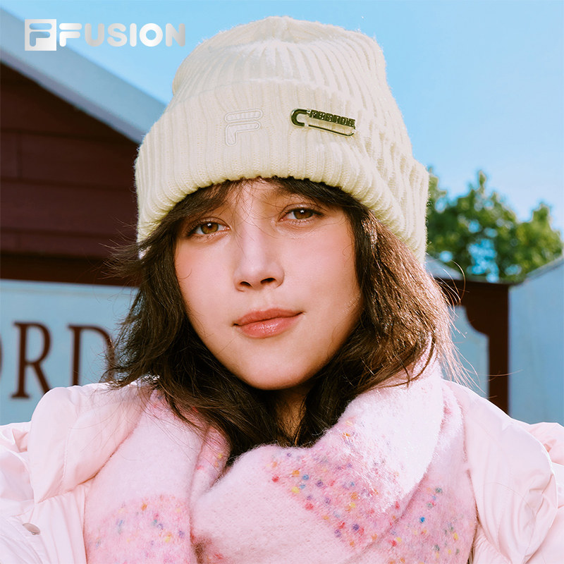 暖暖帽|FILA FUSION斐乐帽子针织帽保暖毛线帽冷帽毛绒帽冬帽,淘宝优惠券,粉丝福利购,淘宝优惠卷