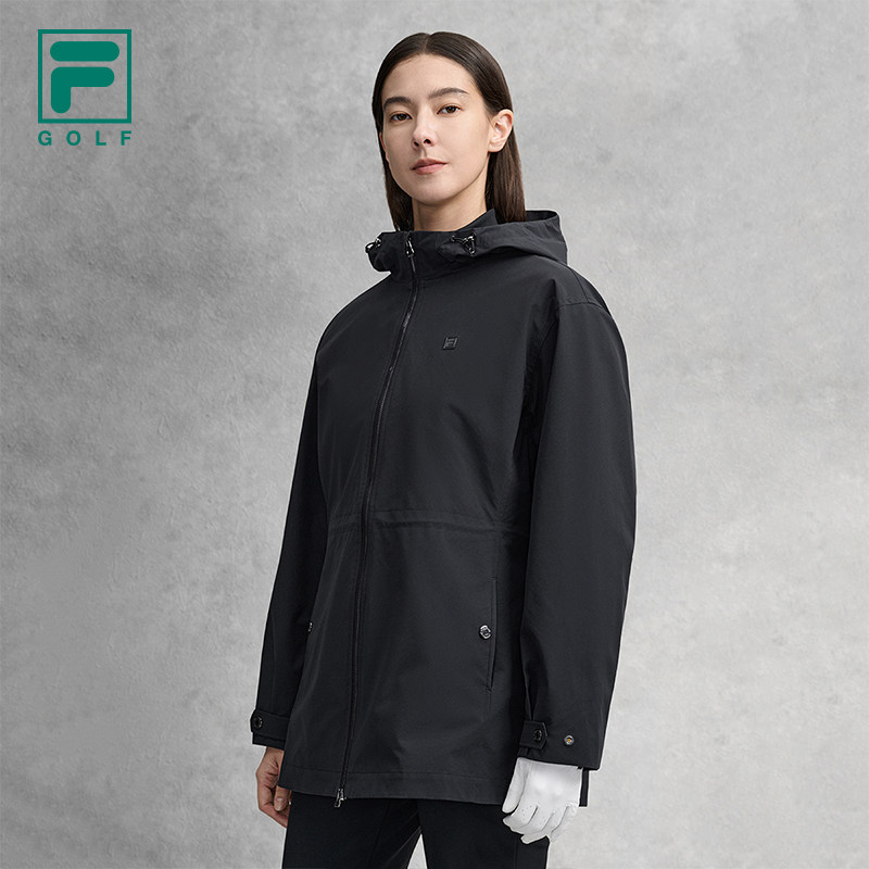 FILA斐乐官方女上衣两件套26春新高尔夫运动防泼水保暖可收腰外套,淘宝优惠券,粉丝福利购,淘宝优惠卷