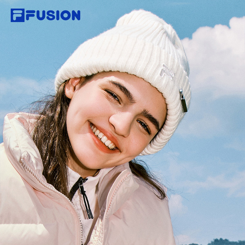 暖暖帽|FILA FUSION斐乐帽子针织帽保暖毛线帽冷帽毛绒帽冬帽,淘宝优惠券,粉丝福利购,淘宝优惠卷