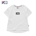 FILA FUSION Áo dệt kim ngắn tay nữ 2019 Thu mới Thể thao Áo thun ngắn tay giản dị - Áo phông thể thao áo tank top nam Áo phông thể thao