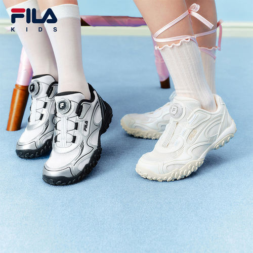 FILA KIDS斐乐童鞋儿童跑步鞋夏季新款女大童德训鞋薄底鞋运动鞋 - 图3