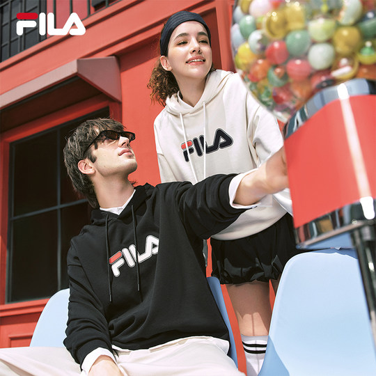 FILA Knitted Hooded Top