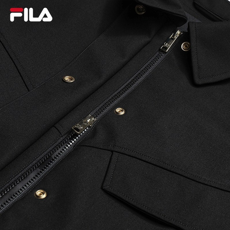 FILA MILANO斐乐官方女梭织外套26春新款时尚休闲宽松绵羊毛夹克,淘宝优惠券,粉丝福利购,淘宝优惠卷