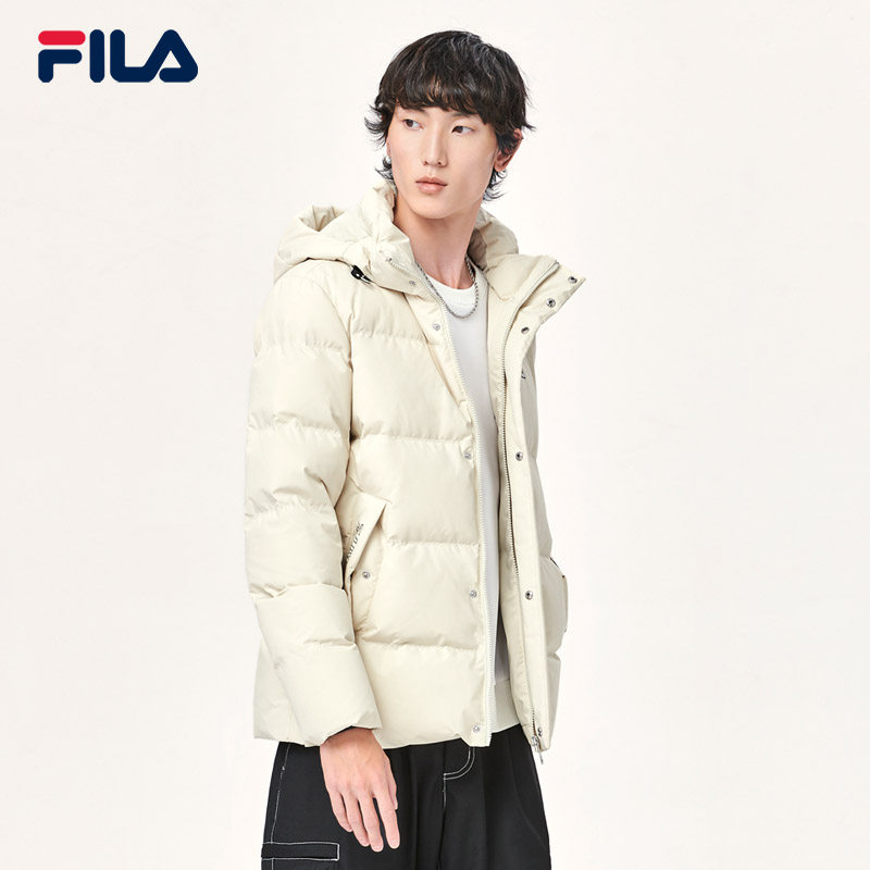 fila斐乐官方男士2021年冬季羽绒服 FILA运动羽绒服