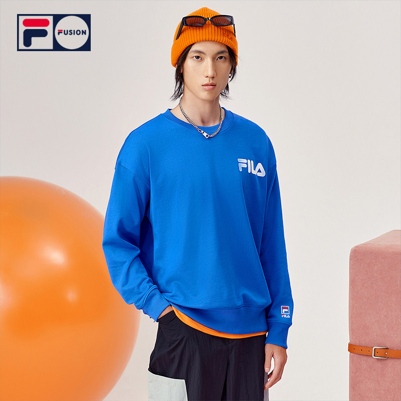 fila fusion斐乐潮牌情侣装潮卫衣 FILA运动卫衣/套头衫