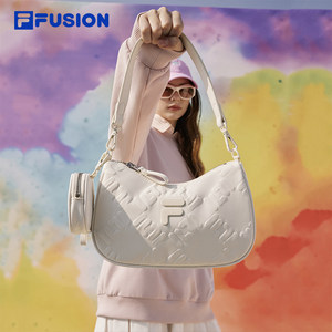 FILA FUSION 斐乐潮牌 女包小挎包运动腋下包休闲包斜挎包单肩包