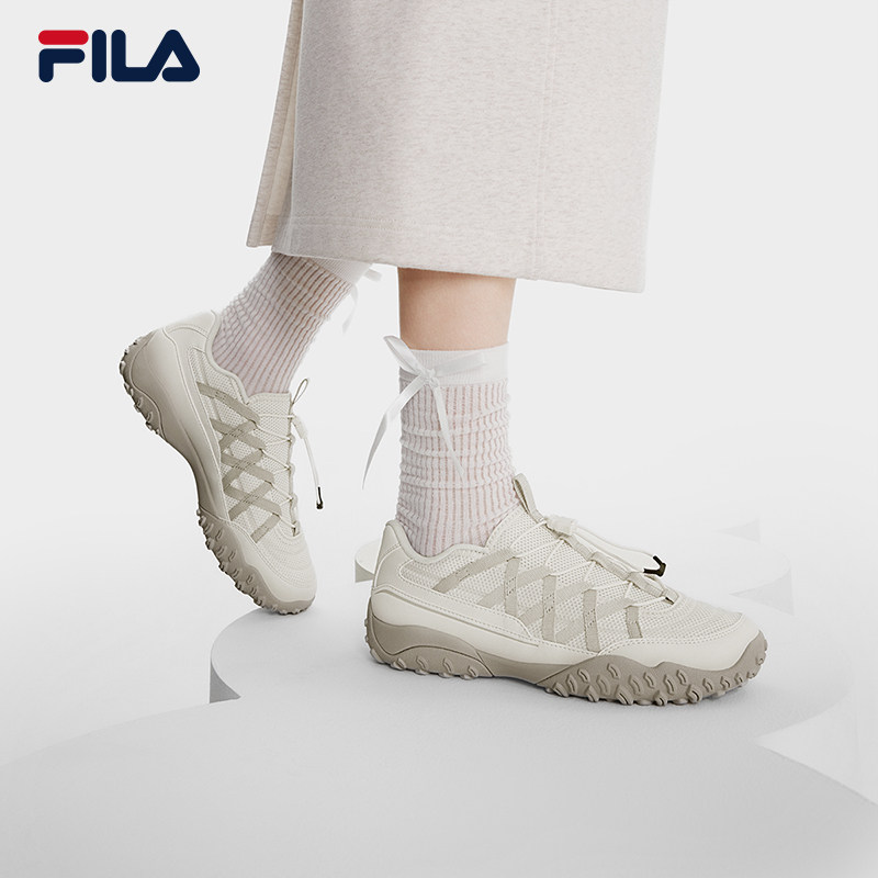 芭蕾鞋|韩素希同款FILA斐乐女鞋透气运动鞋薄底鞋德训鞋休闲鞋 乐韩实拍商品图