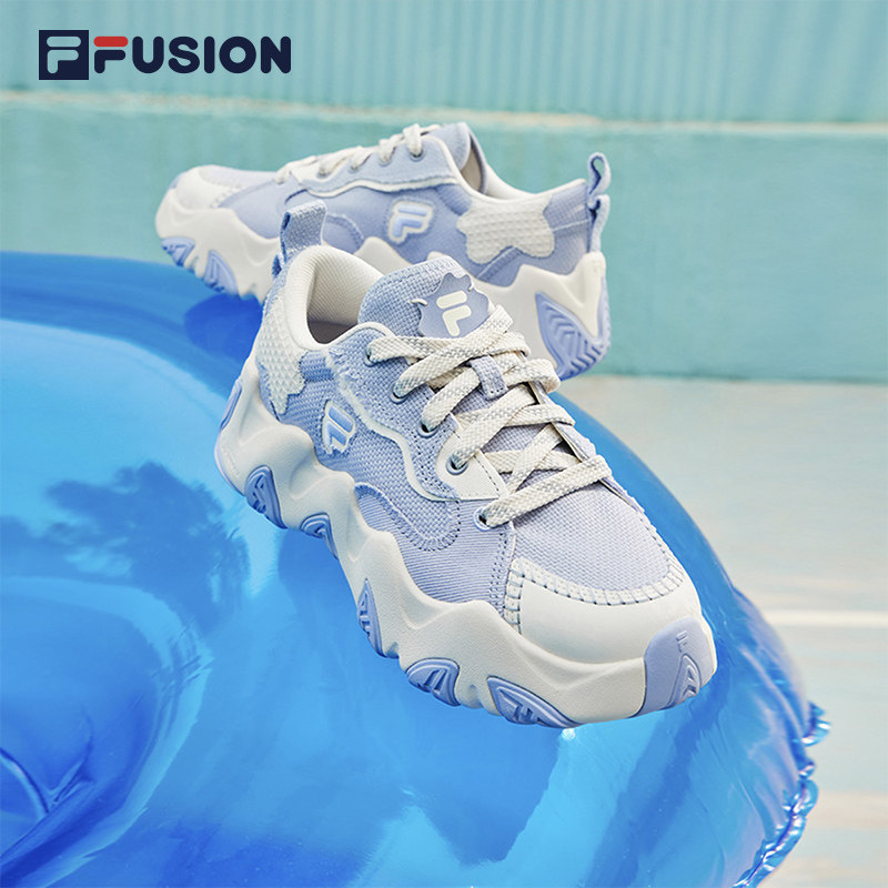 fila fusion斐乐潮牌厚底2023女鞋 FILA帆布鞋
