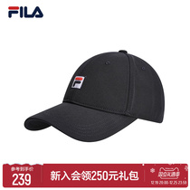 FILA Filatte Official baseball cap male couple 2023 new casual hat duck tongue hat sunhat female hat