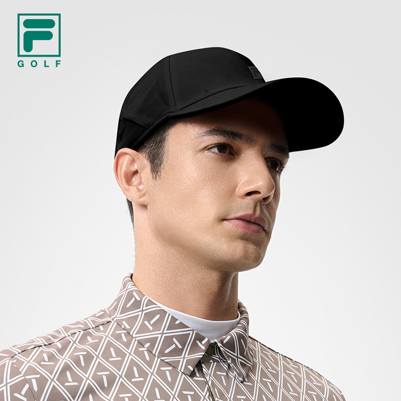 FILA 斐乐官方男帽棒球帽2024秋季新款高尔夫运动帽遮阳帽鸭舌帽 - 图1