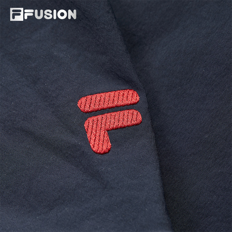 FILA FUSION斐乐潮牌梭织外套女2025冬新款时尚休闲宽松连帽上衣,淘宝优惠券,粉丝福利购,淘宝优惠卷