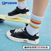 FILA FUSION File Official POP Retro Sail Fabric Shoes Women Shoes Sneakers Casual Board Shoes Men Shoes