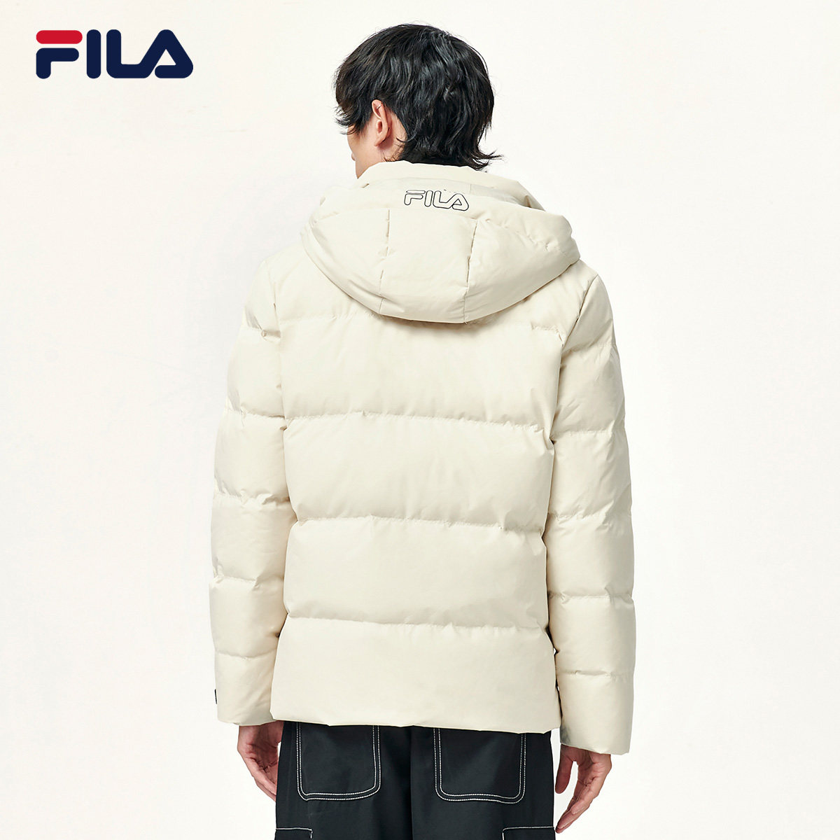 fila斐乐官方男士2021年冬季羽绒服 FILA运动羽绒服