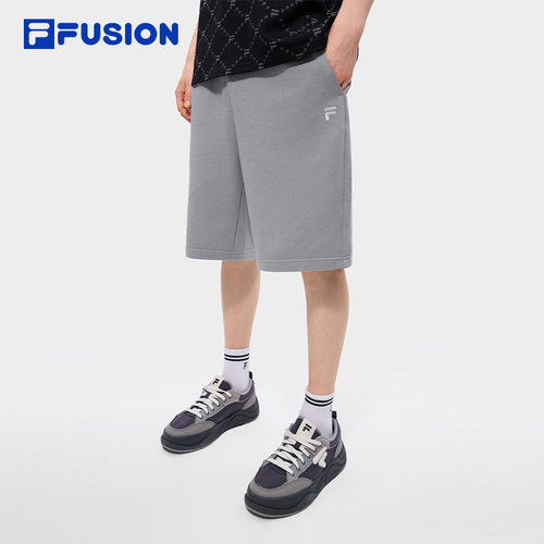 章昊同款FILA FUSION斐乐潮牌五分裤男2026夏季新款休闲宽松短裤 - 图3