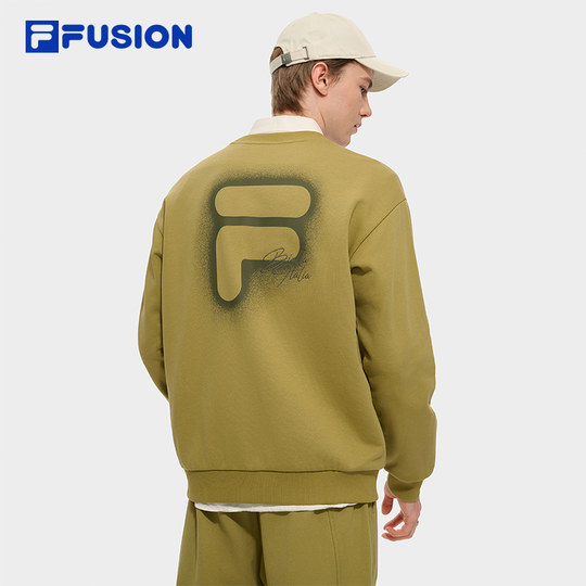 FILAFUSION neutral knitted pullover