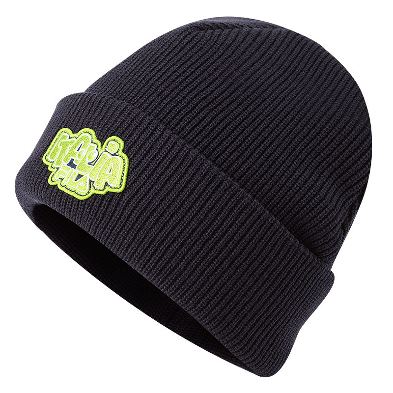 FILA KIDS斐乐儿童针织帽2025冬新款男女小童保暖舒适休闲毛线帽,淘宝优惠券,粉丝福利购,淘宝优惠卷