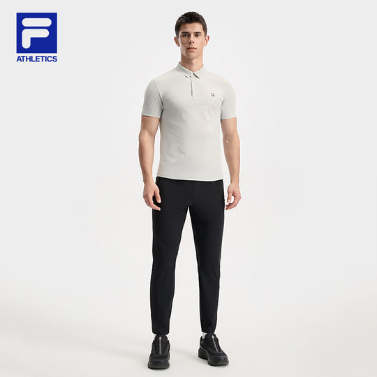 FILA Knitted Short Sleeve POLO Shirt