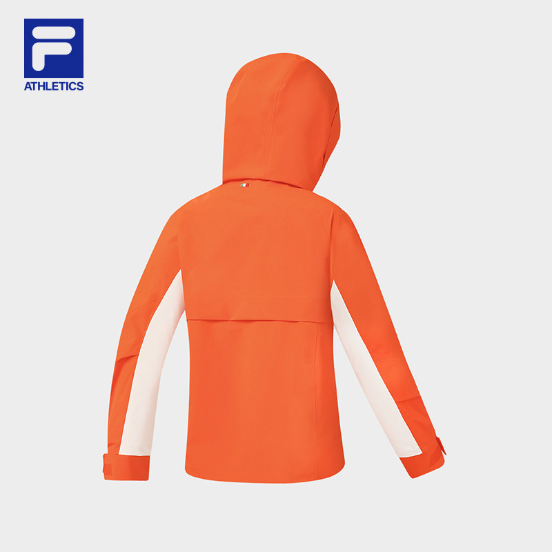 FILA 斐乐女呼吸壳冲锋衣两件套26春新款户外运动红色三合一外套,淘宝优惠券,粉丝福利购,淘宝优惠卷