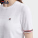 FILA Fila knitted sweater 2023 summer new simple casual short-sleeved top women