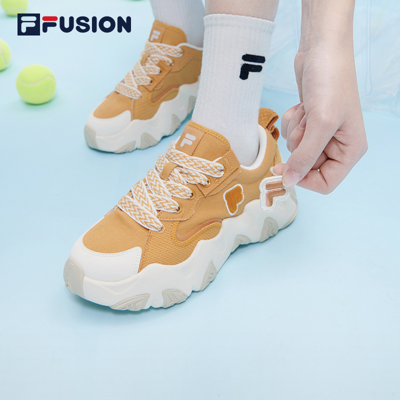 fila fusion斐乐海星潮牌2023女鞋 FILA帆布鞋